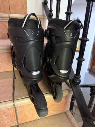 Patines en línea Decathlon negros Talla 44-45