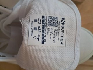 Zapatillas Superga 2341 Alpina Blancas Talla 39