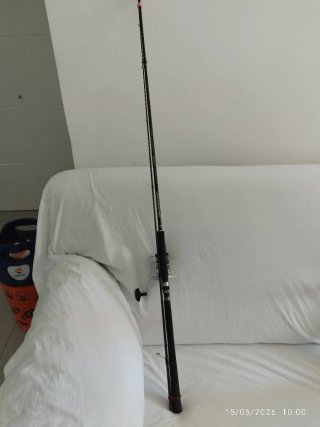Caña Major Craft y carrete Shimano Stradic c3000hg