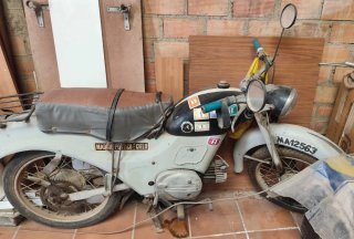 Moto Guzzi Hispania Clásica Años 60