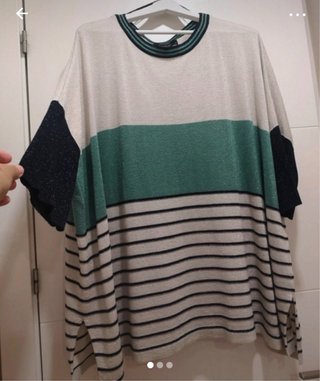 Jersey de verano rayas y bloques
