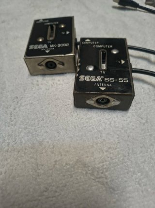 Adaptadores Antena Sega MK-3092 y SS-55