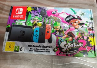 Nintendo Switch V1 azul y roja
