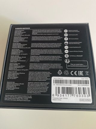 Caja Vacía Xiaomi Watch S1