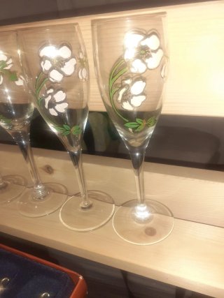 Copas de champán Perrier Jouet