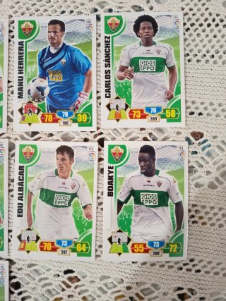 Lote Cromos Elche CF 2012/13