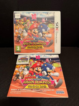 Mario & Sonic Juegos Olímpicos London 2012 3DS