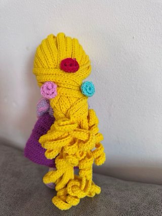 Muñeca Rapunzel Crochet