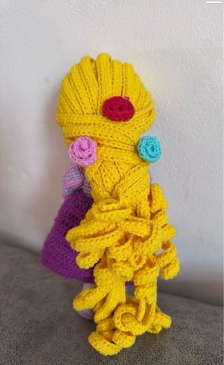 Muñeca Rapunzel Crochet