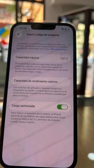 iPhone 14 Negro 128GB Batería 100%