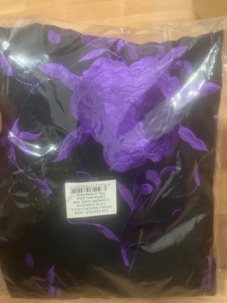 Manton Flamenco Negro Bordado Flores