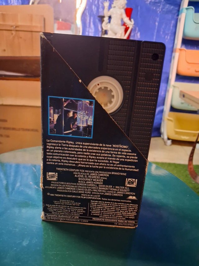 Pack 3 VHS Alien (Español)