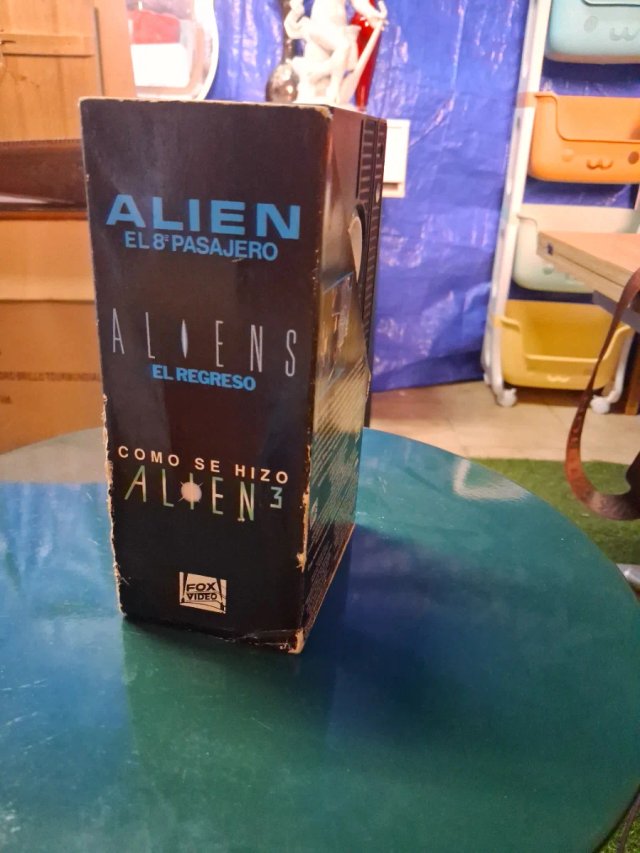 Pack 3 VHS Alien (Español)