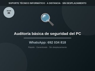 Auditoría básica de seguridad del PC