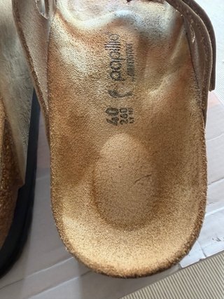 Sandalias Birkenstock Papillio Piel Beige/Marrón
