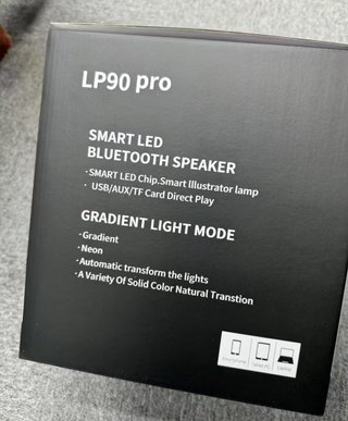 Altavoz Bluetooth LP90 Pro Luces LED