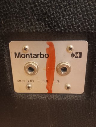 Altavoz Montarbo 201 Negro