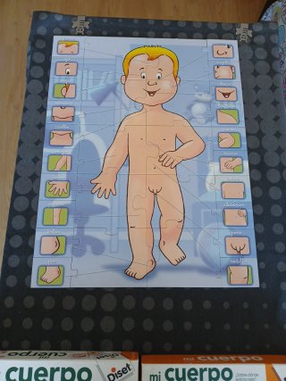 Puzzle Educativo Mi Cuerpo Diset