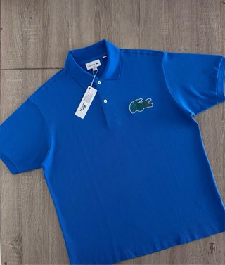 Polo Lacoste Azul con Cocodrilo 100% original