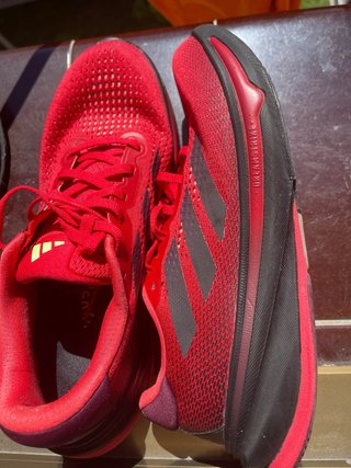 Zapatillas Adidas Running Rojas Negras