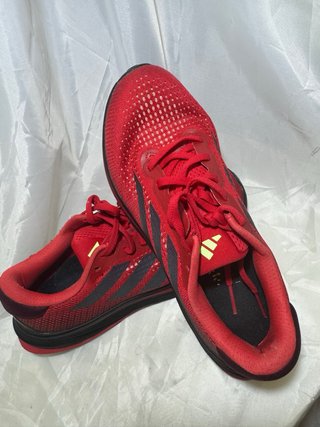 Zapatillas Adidas Running Rojas Negras
