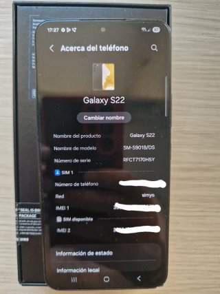 Samsung S22 128gb