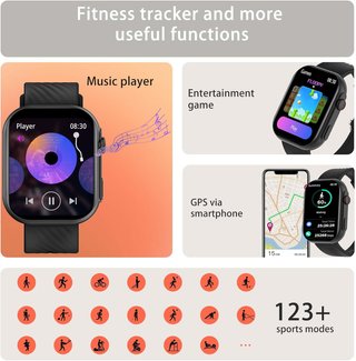 AVUMDA smartwatch pantalla grande deportivo salud