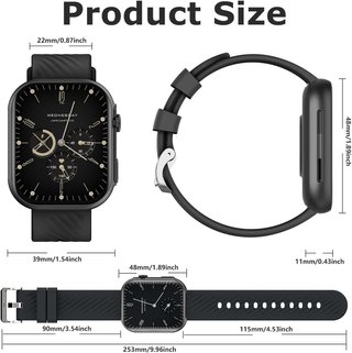 AVUMDA smartwatch pantalla grande deportivo salud
