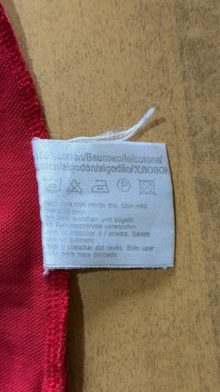 Polo Hugo Boss Rosso Uomo Taglia M