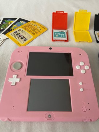 Nintendo 2DS Rosa con Accesorios