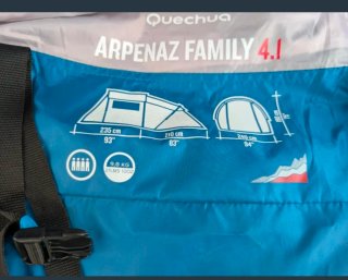 Tienda de campaña Arpenaz 4.1