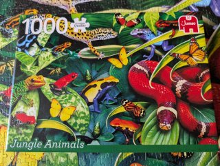 Puzzle 1000 Piezas Animales Jungla Jumbo