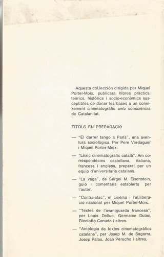 BREU HISTÒRIA DEL CINEMA PRIMITIU A CATALUNYA  Equ