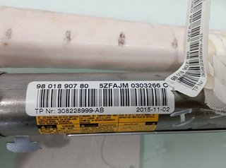 Airbag cortina 9801890780 citroen c4 lim. 456662