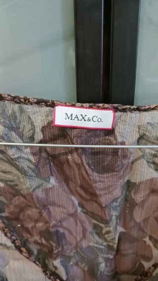 Blusa Vintage MAX&Co. Seta Y2K Tg. 42