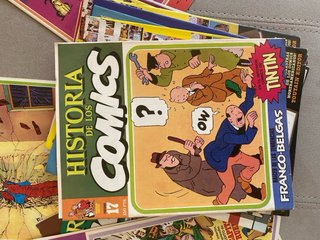 Historia de los cómics en fascículos