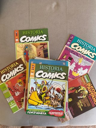 Historia de los cómics en fascículos