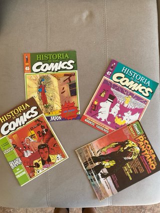Historia de los cómics en fascículos