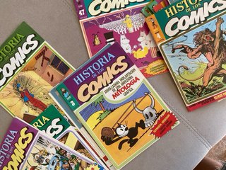 Historia de los cómics en fascículos