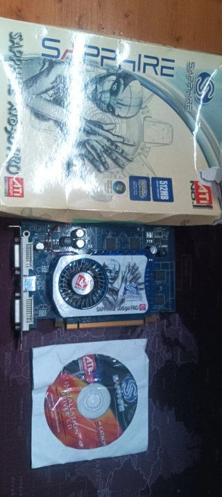 Tarjeta Gráfica Sapphire ATI 512MB ddr2
