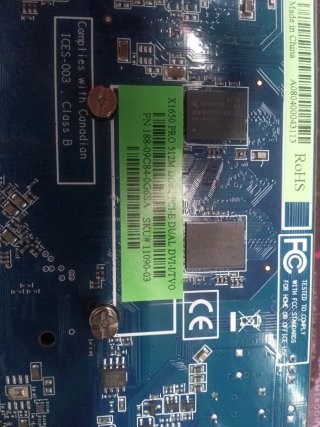 Tarjeta Gráfica Sapphire ATI 512MB ddr2