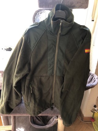 Chaqueta polar militar