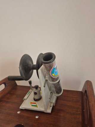 Silla de combate y carrete a fondo