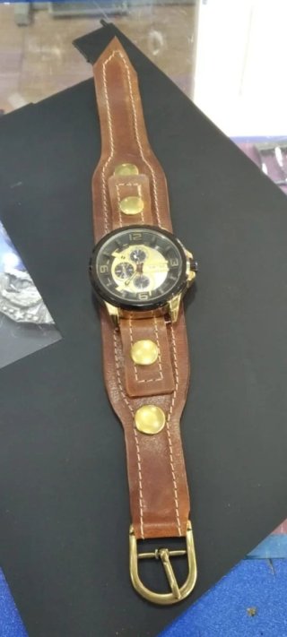Se hacen Correas de reloj tipo Bund/Militar