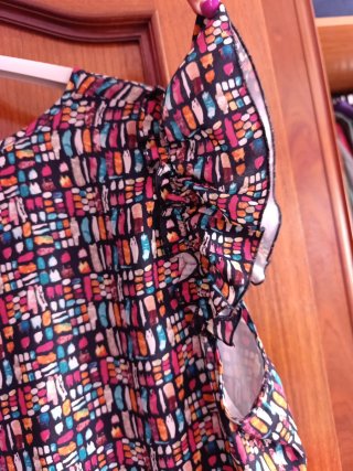 Blusa multicolor