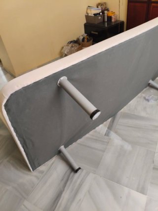 Somier tapizado 2x1 altura 30cm