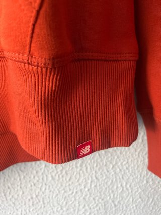 Sudadera New Balance Naranja Talla S