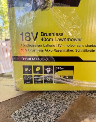 Cortacésped Ryobi ONE+ 18V Batería
