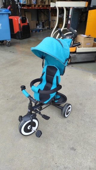 Triciclo kinderkraft infantil azul
