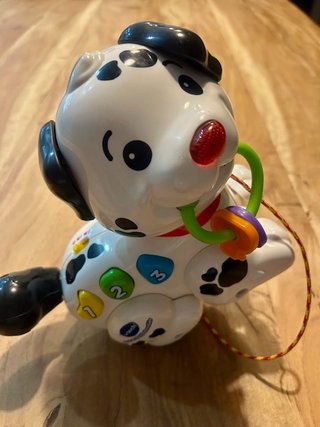 Juguetes Bebé 4 u.:mesa+perro activ,puzzle,peluche